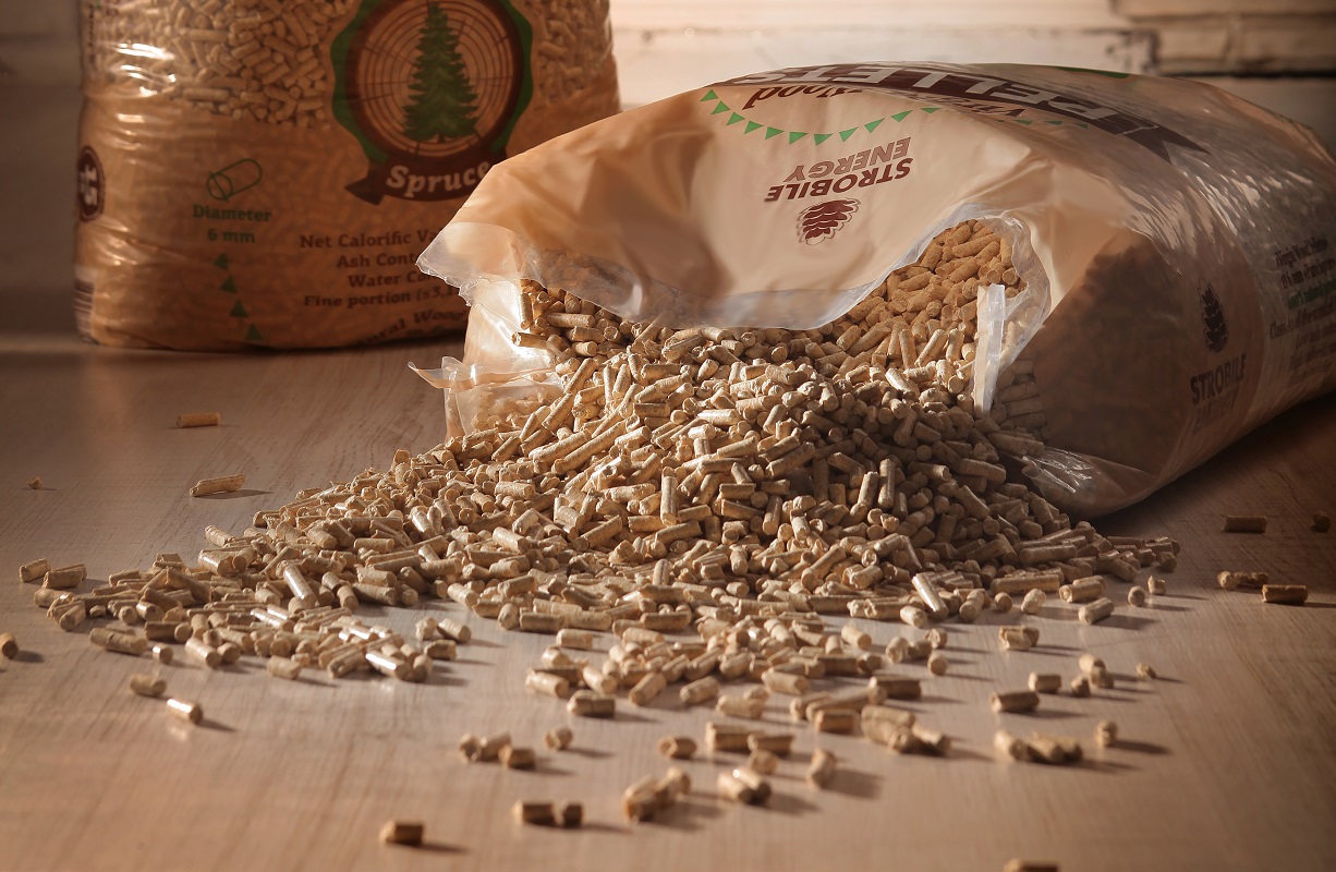Confident choice of wood pellets at Strobile